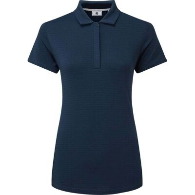 FootJoy Jacquard SS Shirt Damen Poloshirt - Golf Polo Shirt FootJoy Jacquard SS Shirt Damen Poloshirt - Golf Polo Shirt