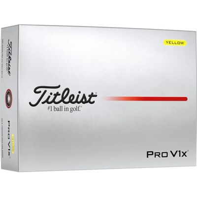 Titleist Pro V1x Yellow Golf Balls Titleist Pro V1x Yellow Golf Balls