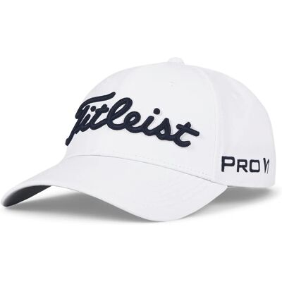 Titleist Junior Tour Performance Cap - Weiß/Dunkelblau Titleist Junior Tour Performance Cap - Weiß/Dunkelblau