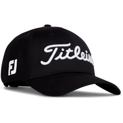 Titleist Tour Performance Cap - Schwarz/Weiß - Cap Titleist Tour Performance Cap - Schwarz/Weiß - Cap