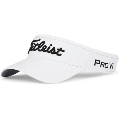 Titleist Tour Performance Visor – Weiß/Schwarz – Golf Visier Titleist Tour Performance Visor – Weiß/Schwarz – Golf Visier