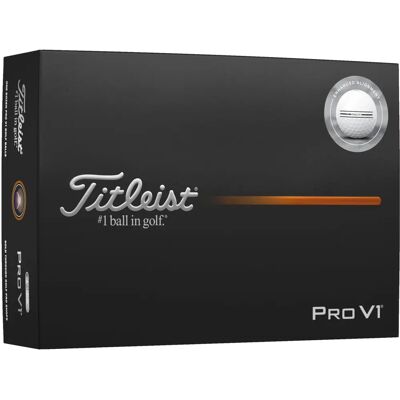 Titleist Pro V1 White Extended Alignment Golf Balls - Golf Balls Titleist Pro V1 White Extended Alignment Golf Balls - Golf Balls