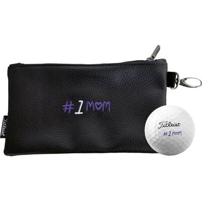Titleist Pro V1 Muttertags-Golffelder - Weiß, 6 Stk. + Tasche Titleist Pro V1 Muttertags-Golffelder - Weiß, 6 Stk. + Tasche
