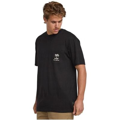 Billabong - Troppo Premium - Wyprane czarne - T-shirt Billabong - Troppo Premium - Wyprane czarne - T-shirt