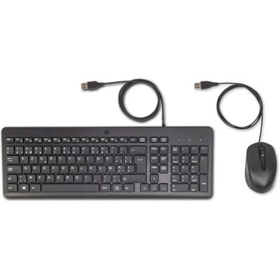 HP 150 - Bedraad toetsenbord en muis - AZERTY HP 150 - Bedraad toetsenbord en muis - AZERTY