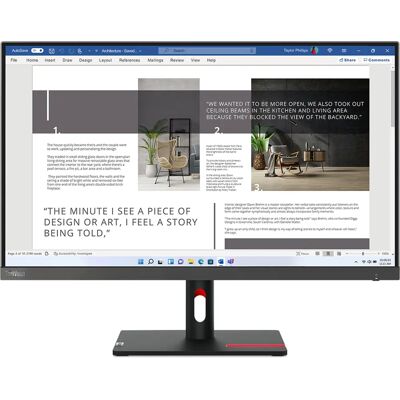 Lenovo ThinkVision S27i-30 27" Full HD IPS - VESA, 100Hz Lenovo ThinkVision S27i-30 27" Full HD IPS - VESA, 100Hz