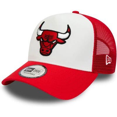 New Era Justerbar Trucker Cap Chicago Bulls (60348855) röd Camo New Era Justerbar Trucker Cap Chicago Bulls (60348855) röd Camo