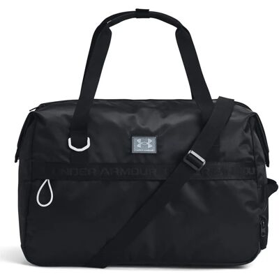 Sac de sport Under Armour Essentials - (1378416-001) noir/bleu port - Publicité Sac de sport Under Armour Essentials - (1378416-001) noir/bleu port - Publicité