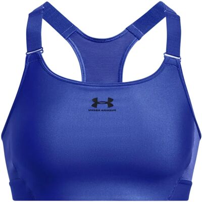 Under Armour HeatGear Armour Hoge Sport-BH - Royal/Zwart - XS Under Armour HeatGear Armour Hoge Sport-BH - Royal/Zwart - XS