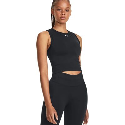 Under Armour Ua Train Seamless Tank - Träning hela året kvinnor svart Under Armour Ua Train Seamless Tank - Träning hela året kvinnor svart