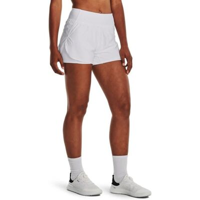 Shorts 2-en-1 Under Armour Vanish - Blanc - Supportif, Respirant, Résistant à l'eau - Publicité Shorts 2-en-1 Under Armour Vanish - Blanc - Supportif, Respirant, Résistant à l'eau - Publicité