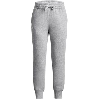 Under Armour Rival Fleece meisjes joggingbroek - Grijs & Wit - Jeugd Under Armour Rival Fleece meisjes joggingbroek - Grijs & Wit - Jeugd
