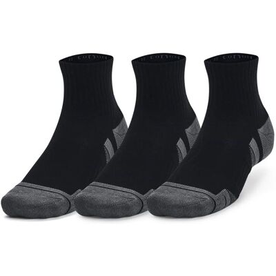 Under Armour Unisex Teljesítmény pamut 3-as csomag zokni Under Armour Unisex Teljesítmény pamut 3-as csomag zokni