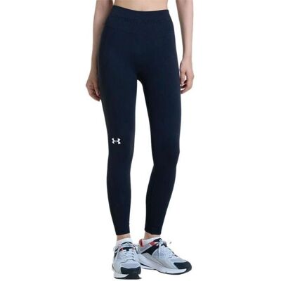 Under Armour Dames Naadloze Leggings - Zwart / Wit - Leggings Under Armour Dames Naadloze Leggings - Zwart / Wit - Leggings