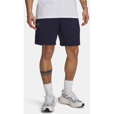 Under Armour Herr Midnight Navy / White fleece shorts - Shorts Under Armour Herr Midnight Navy / White fleece shorts - Shorts
