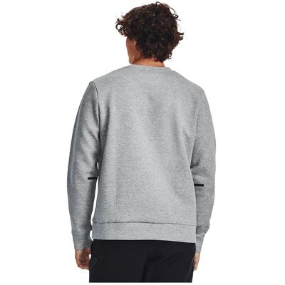 Under Armour Unstoppable Fleece Crew - Herr Grå / Svart Under Armour Unstoppable Fleece Crew - Herr Grå / Svart