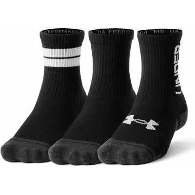 Under Armour Performance Tech 3er-Pack Socken - Schwarz - Sportswear Under Armour Performance Tech 3er-Pack Socken - Schwarz - Sportswear