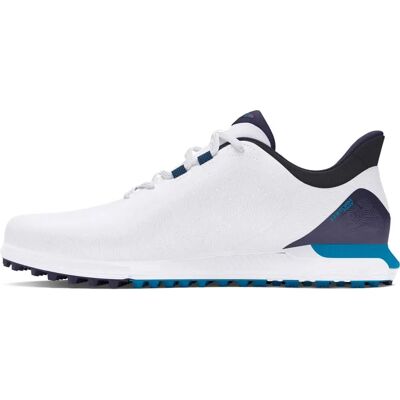 Under Armour Drive Fade SL Golfschuhe Weiß / Capri / Mitternachts Navy - Golf Schuhe Under Armour Drive Fade SL Golfschuhe Weiß / Capri / Mitternachts Navy - Golf Schuhe
