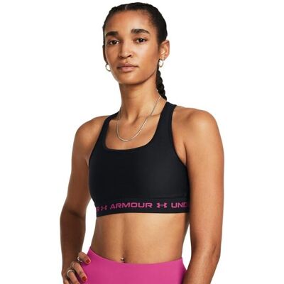 Sutien sport pentru femei Under Armour Crossback - Negru Sutien sport pentru femei Under Armour Crossback - Negru