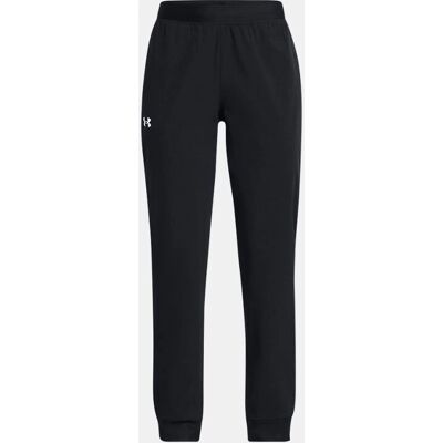 Pantaloni jogger Under Armour Woven - Negru / Alb - Îmbrăcăminte sportivă Pantaloni jogger Under Armour Woven - Negru / Alb - Îmbrăcăminte sportivă