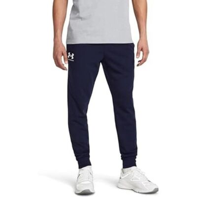 Under Armour Rival Terry Joggers - Mannen - Midnight Navy / Onyx White - S Under Armour Rival Terry Joggers - Mannen - Midnight Navy / Onyx White - S