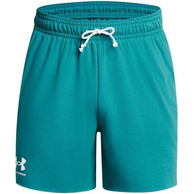 Szorty Rival Terry Under Armour - Lekka, Szybkoschnąca, Czarny/Biały Szorty Rival Terry Under Armour - Lekka, Szybkoschnąca, Czarny/Biały