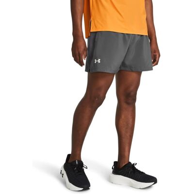 Under Armour herrar Grå Launch Shorts - Shorts Under Armour herrar Grå Launch Shorts - Shorts