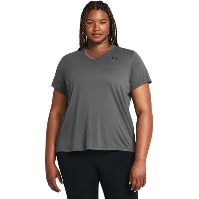 Maglietta a Manica Corta con Scollo a V Under Armour Tech Maglietta a Manica Corta con Scollo a V Under Armour Tech