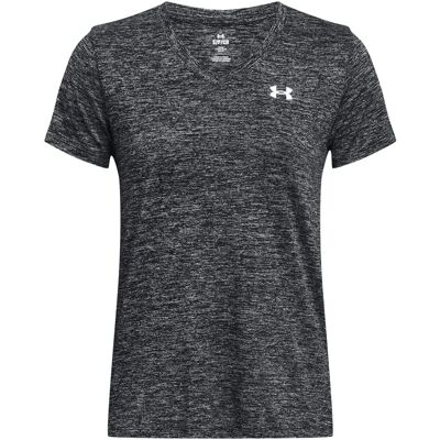 Under Armour 1384227001 Schwarz/Weiß V-Ausschnitt T-Shirt - T-Shirt Under Armour 1384227001 Schwarz/Weiß V-Ausschnitt T-Shirt - T-Shirt