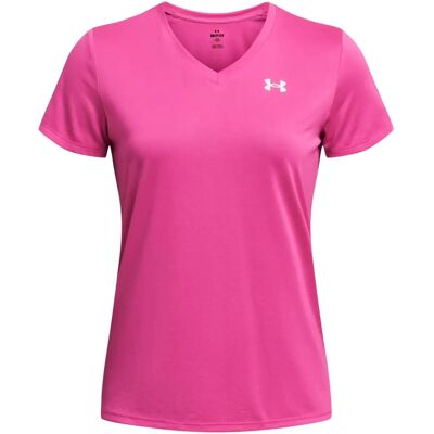 T-shirt Under Armour Rose/Blanc à séchage rapide et ultra-doux - Publicité T-shirt Under Armour Rose/Blanc à séchage rapide et ultra-doux - Publicité