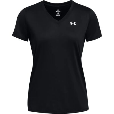 Under Armour Twist Tech Kurzarm V-Ausschnitt Trainingsshirt - Damen Under Armour Twist Tech Kurzarm V-Ausschnitt Trainingsshirt - Damen