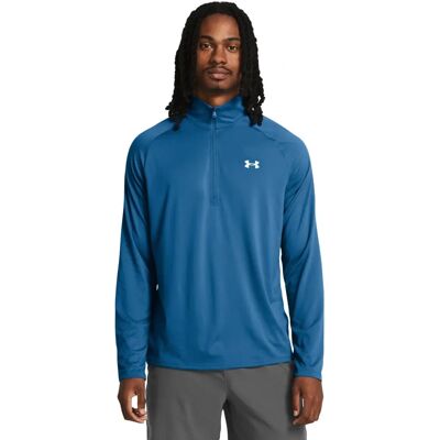 Under Armour Tech 1/2 Zip Long Sleeve Top - Foton Blue/Biały - Long Sleeve Top Under Armour Tech 1/2 Zip Long Sleeve Top - Foton Blue/Biały - Long Sleeve Top