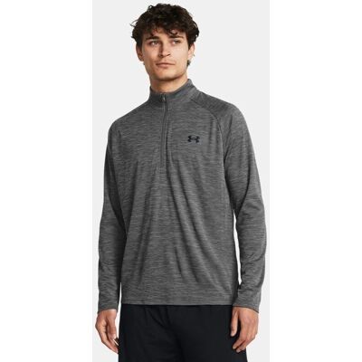 Under Armour - Tech Textured 1/2 Zip - Grå - 3XL - Top Under Armour - Tech Textured 1/2 Zip - Grå - 3XL - Top