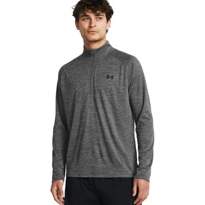 Under Armour Tech Textured ½ Zip - Mężczyzna - Szary Under Armour Tech Textured ½ Zip - Mężczyzna - Szary