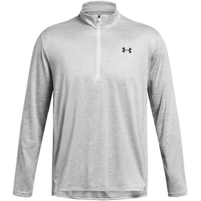 Under Armour Tech Vent 1/2 Zip - Distanter Grau/Schwarz - Leistungs-Top Under Armour Tech Vent 1/2 Zip - Distanter Grau/Schwarz - Leistungs-Top