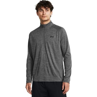 Under Armour Męska Bluza Tech Textured 1/2 Zip - Szara Under Armour Męska Bluza Tech Textured 1/2 Zip - Szara