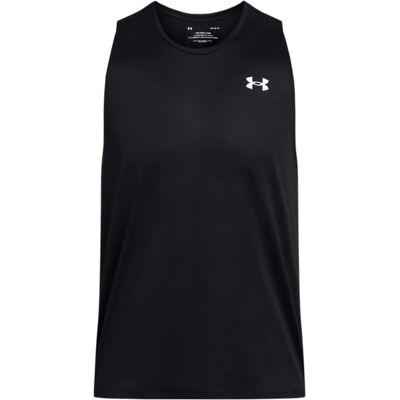 Under Armour Heren Tech Polyester Tank Top - Zwart - Tanktop Under Armour Heren Tech Polyester Tank Top - Zwart - Tanktop