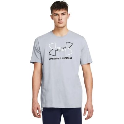 Under Armour Herren Graues Kurzarm T-Shirt - T-Shirt Under Armour Herren Graues Kurzarm T-Shirt - T-Shirt