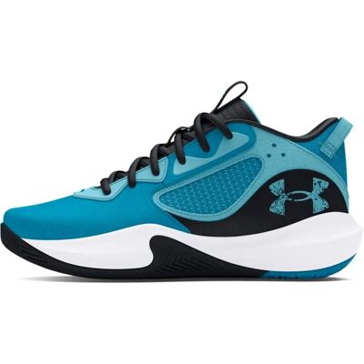 Under Armour Lockdown 6 Basketballschuhe - Schwarz, Himmelblau - Unisex Under Armour Lockdown 6 Basketballschuhe - Schwarz, Himmelblau - Unisex