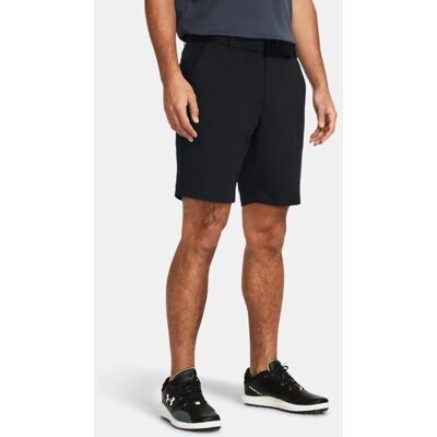 Under Armour svarta tapered shorts för män Under Armour svarta tapered shorts för män