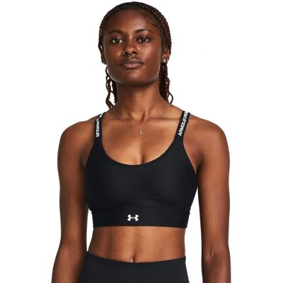 Under Armour Infinity 2.0 Mid Sport-BH - Schwarz / Weiß L Under Armour Infinity 2.0 Mid Sport-BH - Schwarz / Weiß L