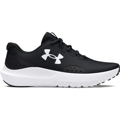 Chaussures Under Armour Surge 4 pour jeunes Noir/Blanc Chaussures Under Armour Surge 4 pour jeunes Noir/Blanc