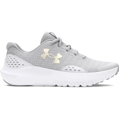 Under Armour meisjes Surge 4 hardloopschoenen - Grijs - Sportkleding Under Armour meisjes Surge 4 hardloopschoenen - Grijs - Sportkleding
