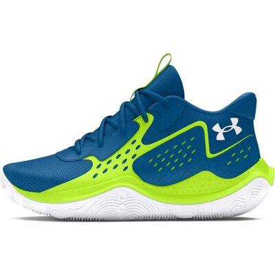 Scarpe da basket Under Armour GS Jet '23 - Blu/Giallo/Bianco Scarpe da basket Under Armour GS Jet '23 - Blu/Giallo/Bianco