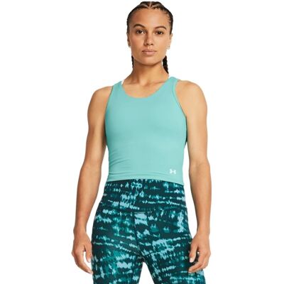 Canotta Under Armour Motion Turchese/Bianco - Tank Top Canotta Under Armour Motion Turchese/Bianco - Tank Top