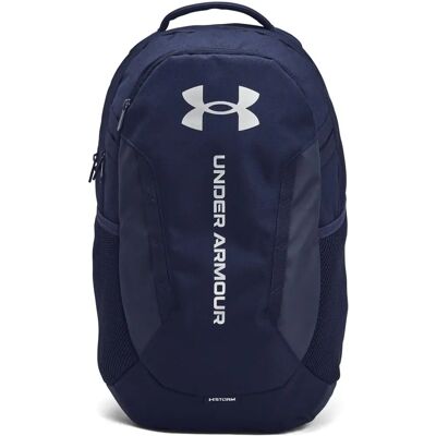Under Armour Hustle 6.0 Hátizsák (1384672) - éjjeli tengerészkék/fém ezüst Under Armour Hustle 6.0 Hátizsák (1384672) - éjjeli tengerészkék/fém ezüst