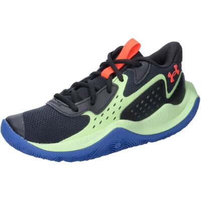 Under Armour Jet '23 Basketbalschuhe - Schwarz / Morph Green - Grundschule Under Armour Jet '23 Basketbalschuhe - Schwarz / Morph Green - Grundschule
