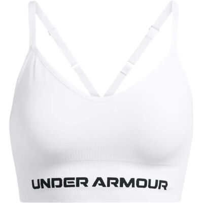 Under Armour Weiß Vanish Seamless Low Sport-BH Damen Under Armour Weiß Vanish Seamless Low Sport-BH Damen