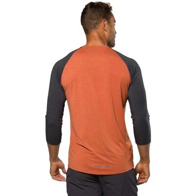 Pearl Izumi - Canyon Merino - Rosso Nero - M - Jersey Pearl Izumi - Canyon Merino - Rosso Nero - M - Jersey