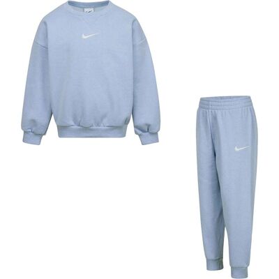 Nike Unisex Trainingspak - Blauw - 86-92cm Nike Unisex Trainingspak - Blauw - 86-92cm